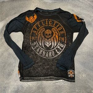 Men’s affliction long sleeve shirt